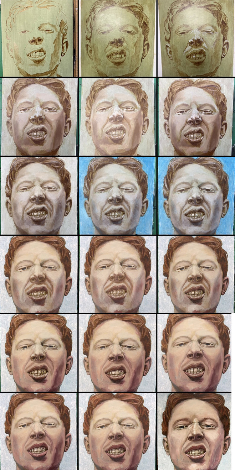 King Krule Painting Schilderij